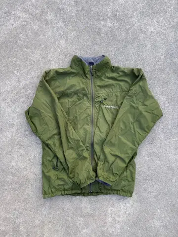 몽벨 나일론 자켓 올리브 그린