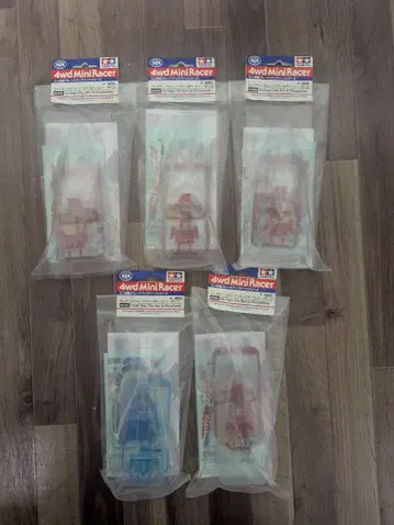 미니 사륜구동 파이어 드래곤 x 4 썬더 드래곤 x 1 클리어 바디