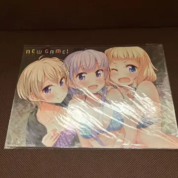 NEWGAME 뉴게임 멜론북스 특전 A3 클리어 포스터