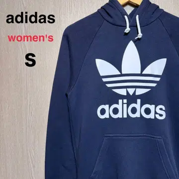아디다스 오리지널 후드티 여성용 S 네이비