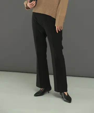 스트레치 슬릿 팬츠