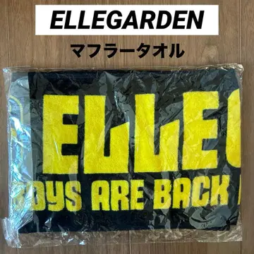[ 새상품 ] ELLEGARDEN 엘르가든 머플러 타월 호소미 타케시