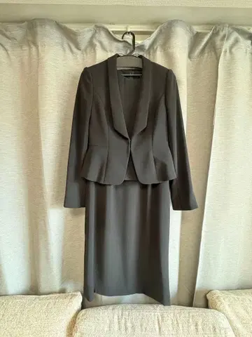 MICHEL KLEIN 라핀 고급 디자인 블랙 포멀 관혼상제