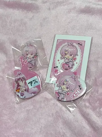 마계의 왕자! 이루마 군 카미애니 복권 아크릴 스탠드 캔뱃지 아스모데우스