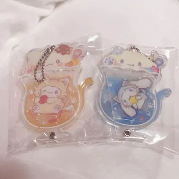 산리오 커스텀 아크릴 참 고양이 소다 시리즈