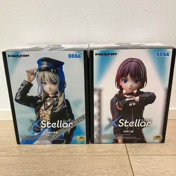 걸즈 밴드 클라이 피규어 2개 세트 XStellar 미개봉 새상품