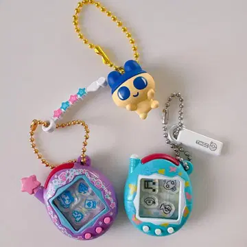 타마고치 흔들흔들 가챠 캡슐 토이 세트