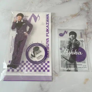 후카사와 타츠야 아크릴 스탠드 클리어 스티커