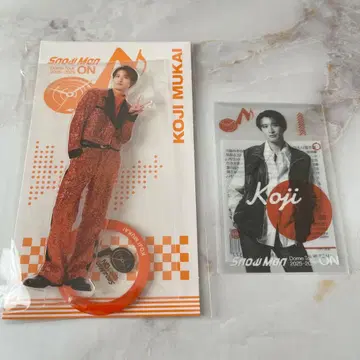 무카이 코지 아크릴 스탠드 클리어 스티커