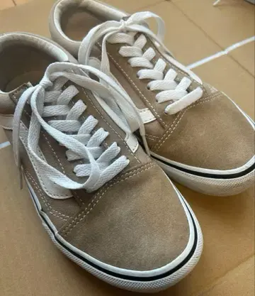 VANS 베이지 23.5cm