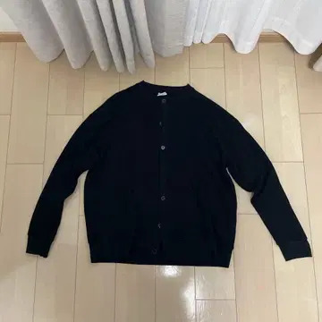 X-Large BLACK 가디건 남성용