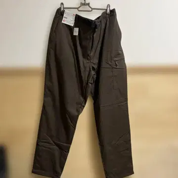 X X L 유니클로 히트텍 웜 이지 팬츠 브라운