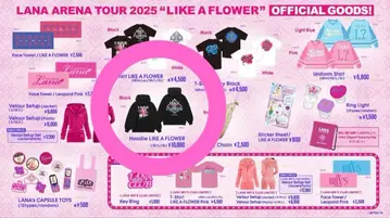 LANA ARENA TOUR 2025 hoodie