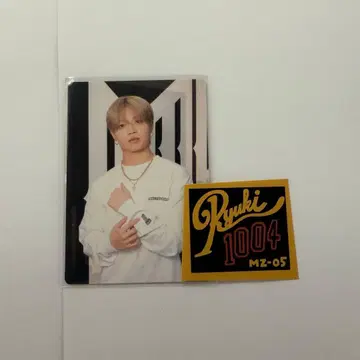 마제베야 포토 카드 트레이딩 카드 MAZZEL RYUKI 류키