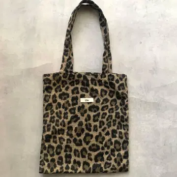 Uhr 우아 Spick & Span 별주 레오파드 토트백 표범 무늬