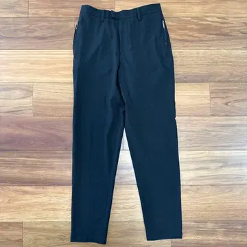 엠포리오 아르마니 슬랙스 테이퍼드 팬츠 네이비 블랙 44