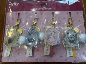 디즈니씨 구매 더피 앤 프렌즈 키체인 4개 세트