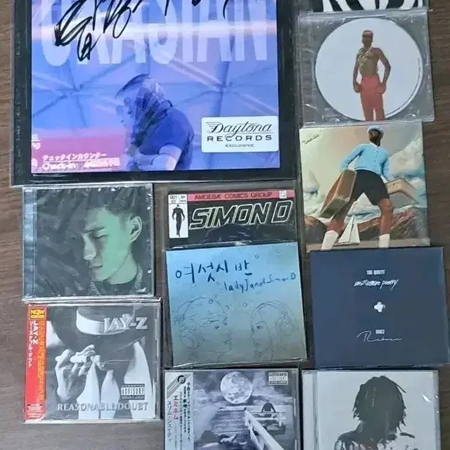 CD 음반 팝니다 (힙합 앨범 모음) 앨범 국힙 외힙