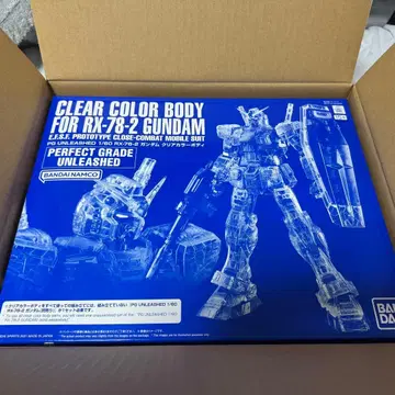 PG UNLEASHED 1/60 RX-78-2 건담 클리어 컬러 바디