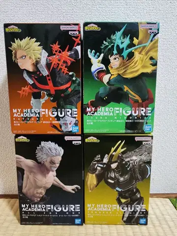 나의 히어로 아카데미아 피규어 4점 세트