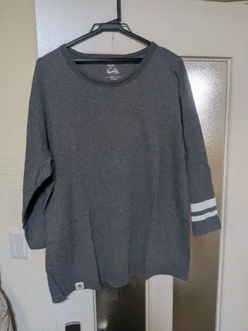 모모타로 진스 그레이 7부 소매