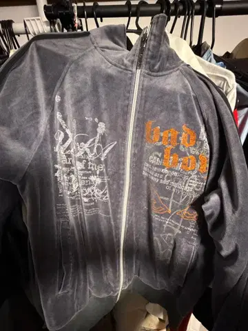 90s badboy 벨로아 자켓