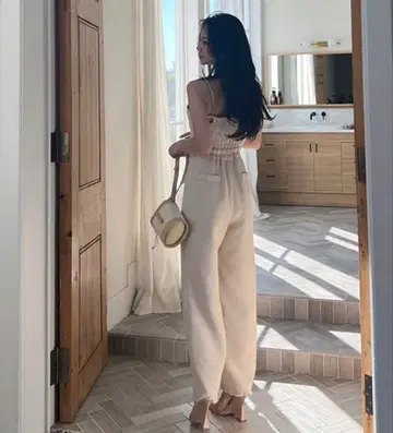 [새상품] ROYAL PARTY 체인 스트랩 트위드 올인원