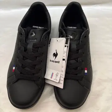 le coq sportif 블랙 스니커즈 22.5cm