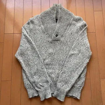 finalist 그레이 숄카라 스웨터