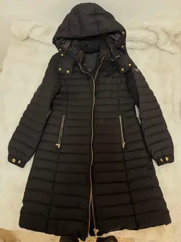 TATRAS 블랙 롱 다운 자켓(블랙)