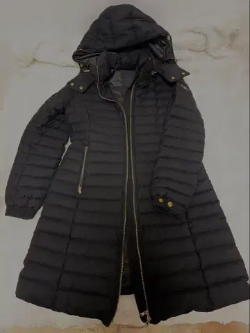 TATRAS 블랙 롱 다운 자켓(블랙)