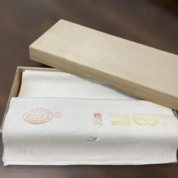 기모노 옷감 탄고 크레이프 원단 순수 실크 흰색 원단