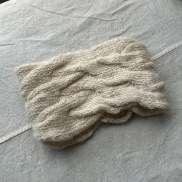 Rueca 아이보리 울 헤어밴드