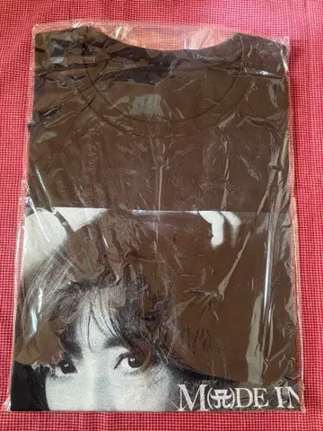 하마사키 아유미 MADEINJAPAN 블랙 T셔츠 M사이즈 미개봉 새상품