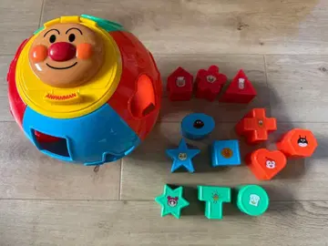 호빵맨 모양 맞추기 완구와 청소기 2종 세트