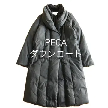 거의 미사용! PECA 블랙 다운 코트 사이즈 9