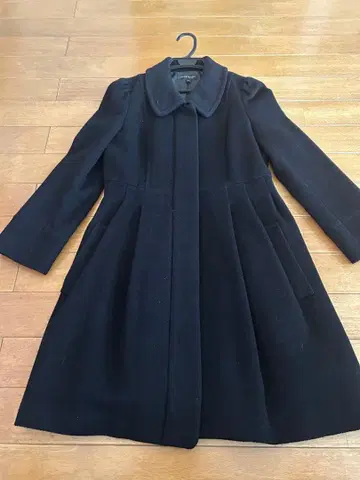 JILLSTUART 블랙 롱 코트 M