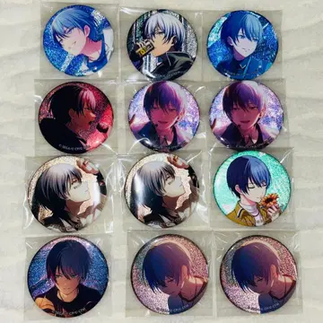 프로세카 아오야기 토야 글리터 캔뱃지