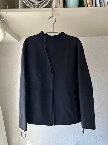 yamadayuji 사선 지퍼 소프트쉘 플리스