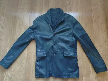 roshell 로쉘 천연 가죽 가죽 자켓 블랙 L 사이즈