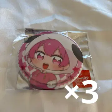 아이레아스 캔뱃지 나이코 산리오 기본 3점