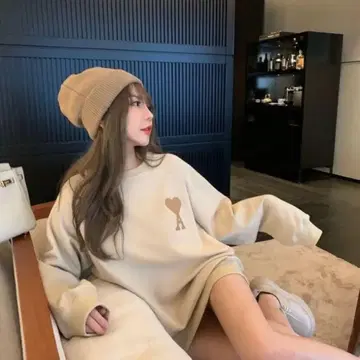 brown 하트 에이스 풀오버