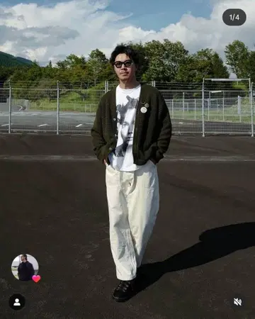 에케베리아 더블니 팬츠 플레인 사이즈 2 OVY 팬에게도!