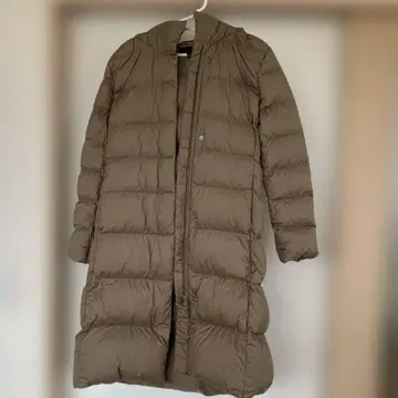 유니클로 롱 다운 코트