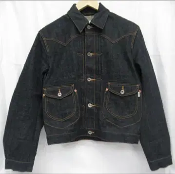 클래식 다크 데님 자켓