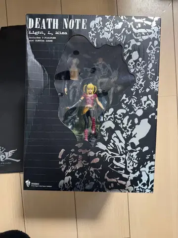 DEATH NOTE 피규어 원화 세트 Light, L, Missa