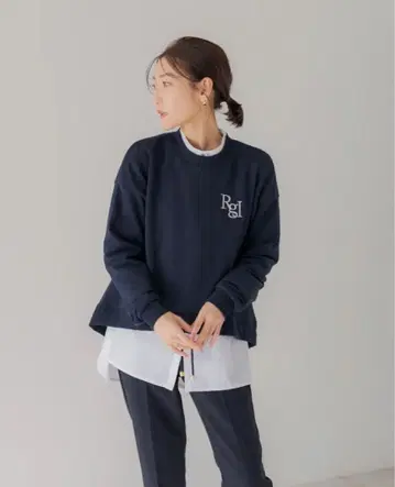 regleam 네이비 맨투맨 트레이닝복 F 사이즈