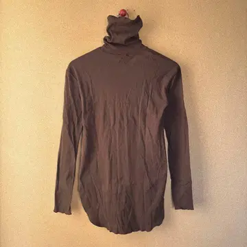 프레임워크 2020 상의 이너 터틀넥 브라운 가을/겨울