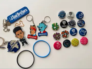 삼대째 JSB 굿즈 키링 캔뱃지 스트랩 묶음 판매