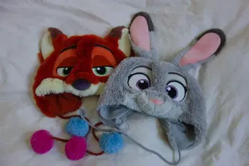 주토피아 닉 주디 팬캡